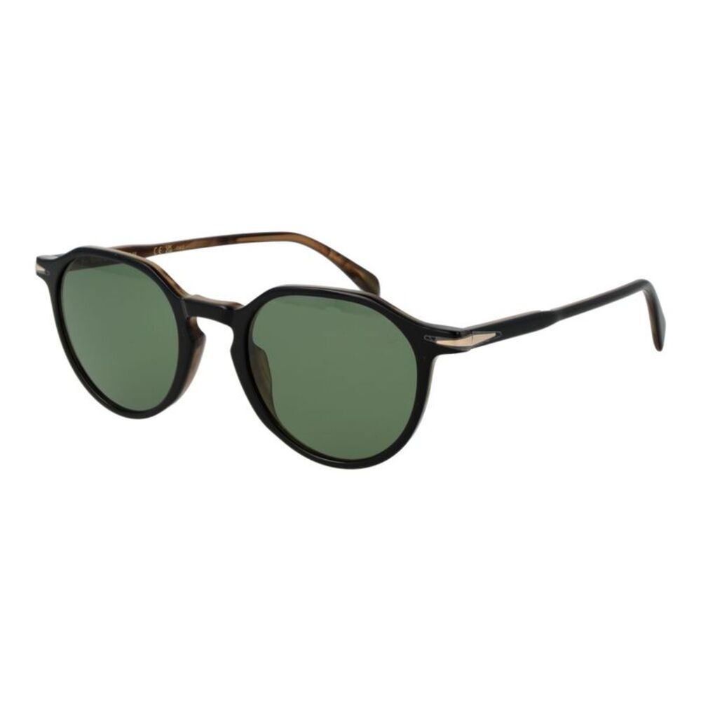 David Beckham Black Acetate Men's Sunglasses